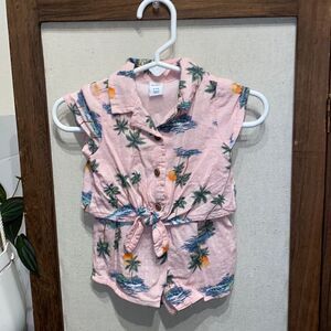 Retro Old Navy Baby Beach Playsuit (0-3M)